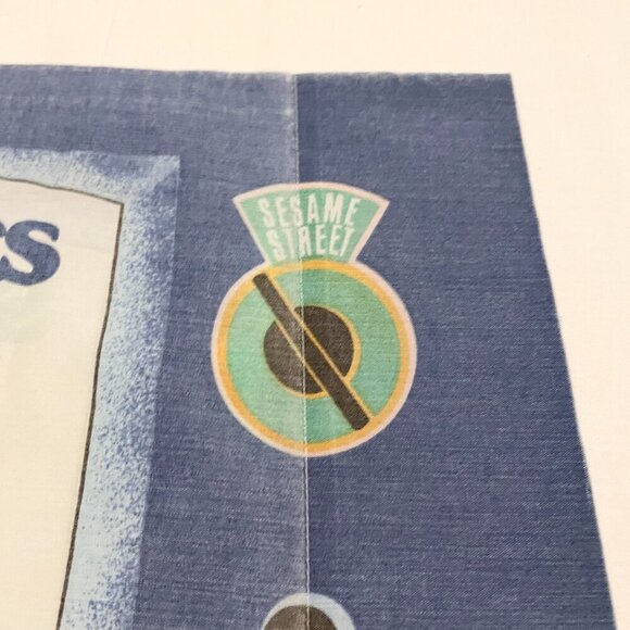 Vintage Sesame Street Muppets Pillowcase Big Bird Count Grover Miss Piggy - Picture 11 of 16